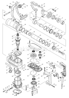 Деталировка(Запчасти) Makita HM1304B