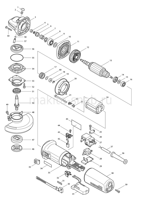 Деталировка(Запчасти) Makita 9565C