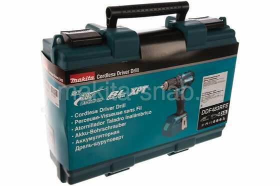 Аккумуляторная дрель-шуруповерт Makita DDF483RFE 360942108