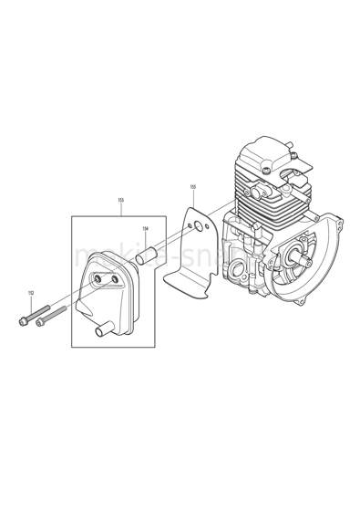 Деталировка(Запчасти) Makita BHX2501 1227297505