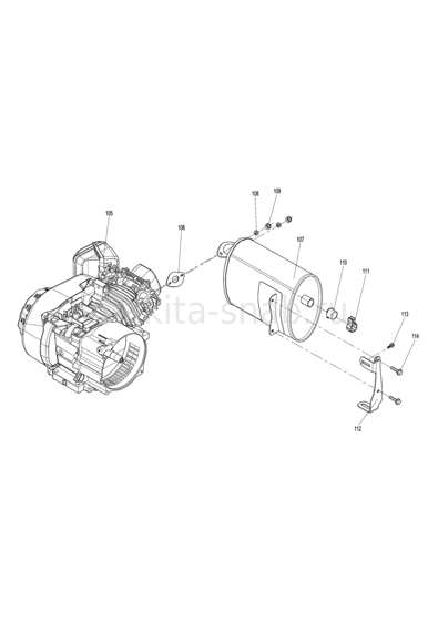 Деталировка(Запчасти) Makita EG2850A 1246295705