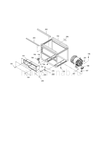 Деталировка(Запчасти) Makita EG241A 1246251105