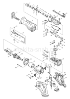 Деталировка(Запчасти) Makita DJR181