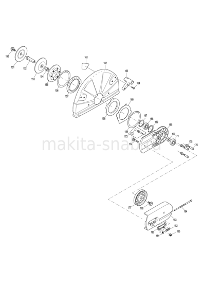 Деталировка(Запчасти) Makita DPC7331 1242814305