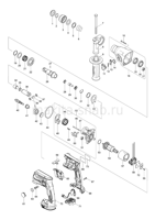 Деталировка(Запчасти) Makita DHR164