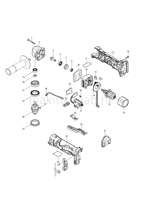 Деталировка(Запчасти) Makita BDA350