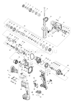 Деталировка(Запчасти) Makita DHR182